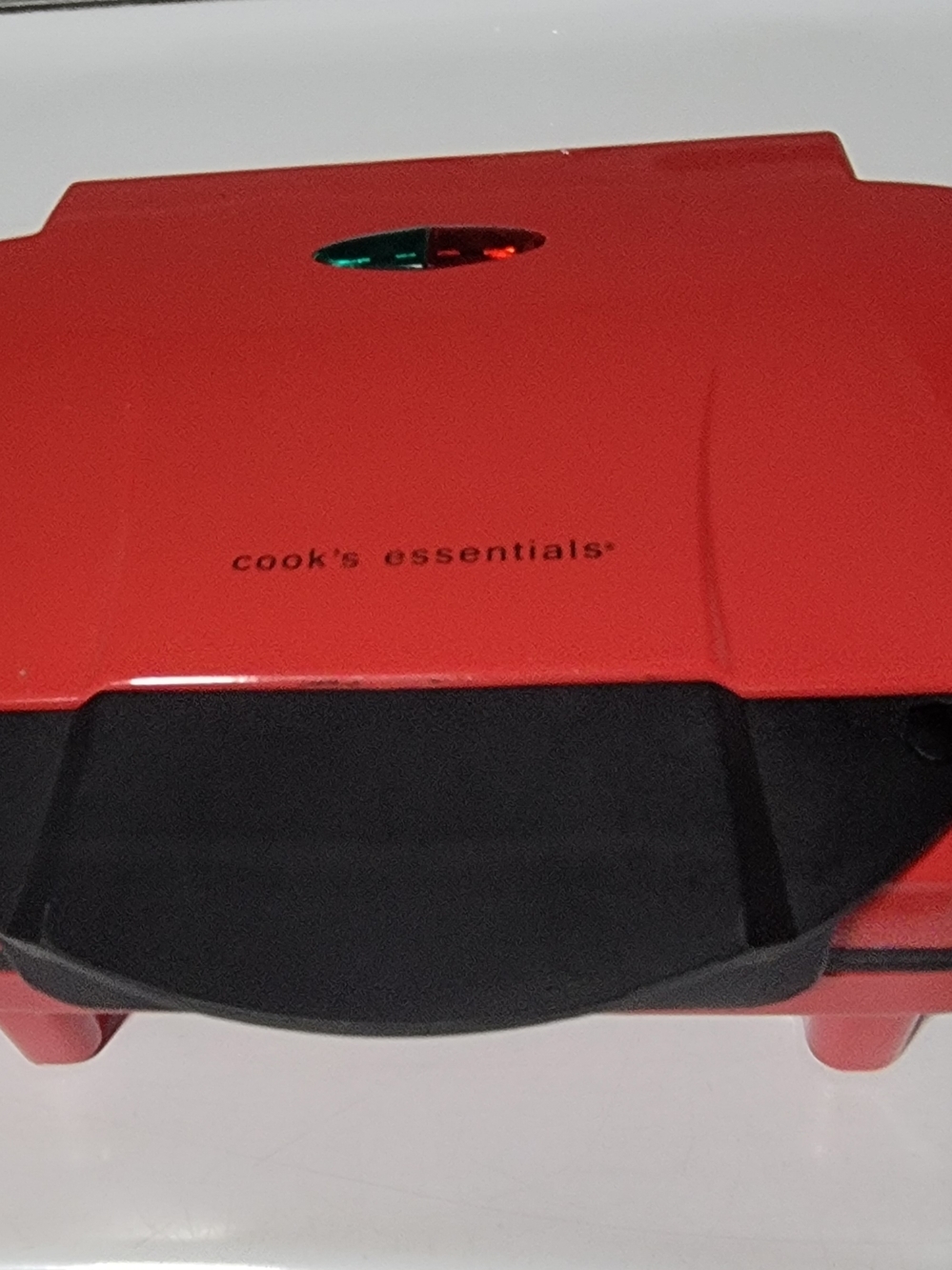 New- Cooks Essentials Red Double Pancake Maker